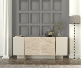 Hanah Home Veyron - Travertino, Sandstone